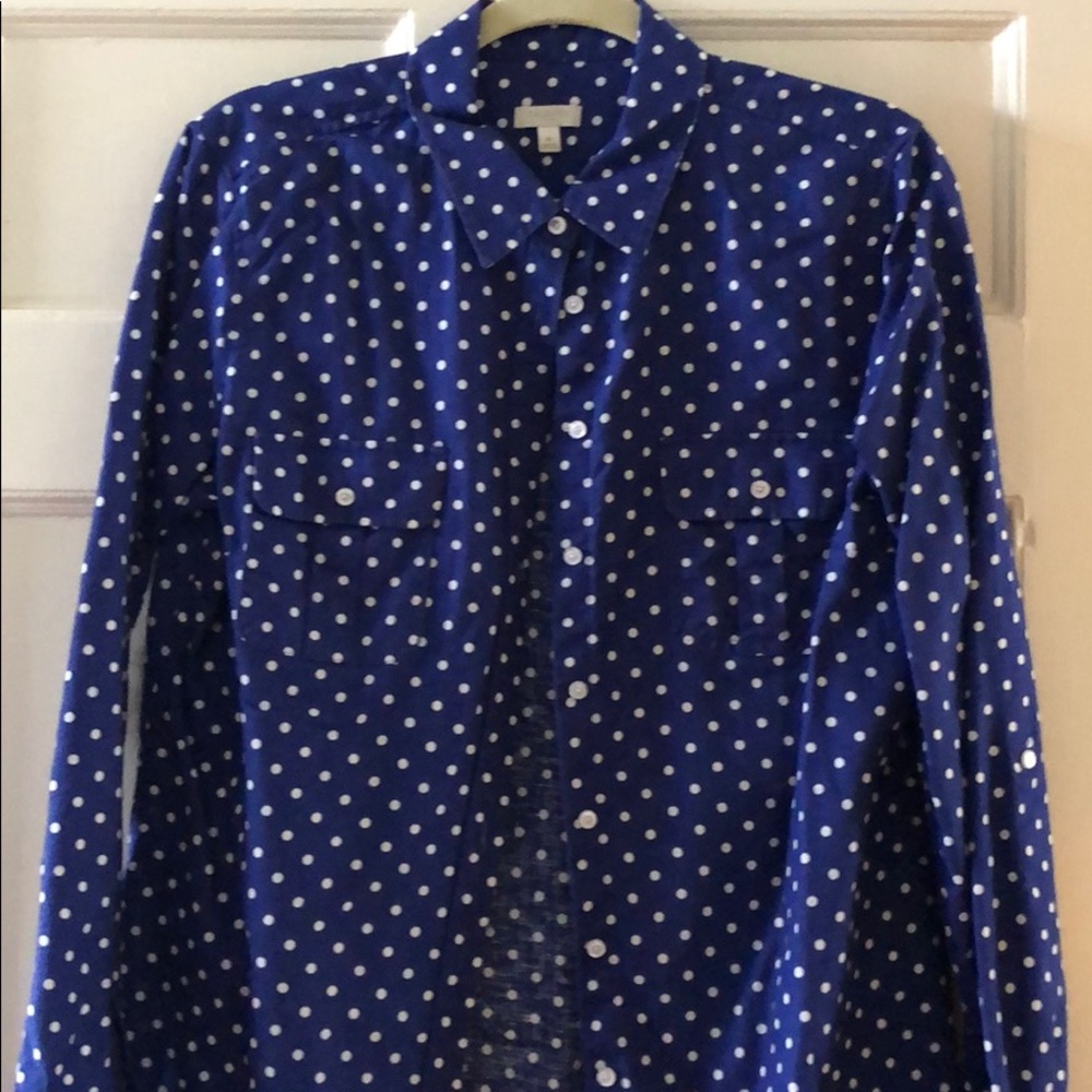 Talbots Polka Dot Shirt